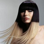 Мелирование на черные волосы