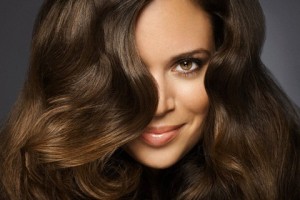 Woman with wavy hair --- Image by © Ada Summer/Corbis